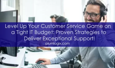 exceptional customer service on a tight IT budget