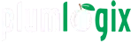 plumlogix green and white logo format