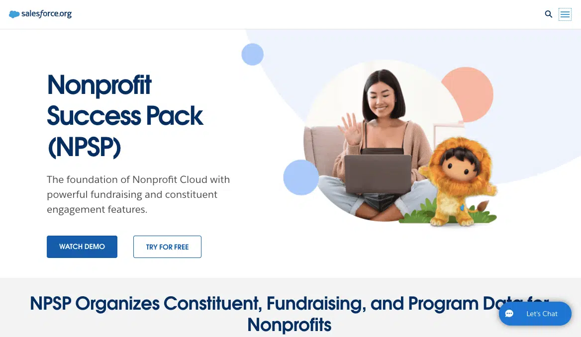 Salesforce for nonprofits,