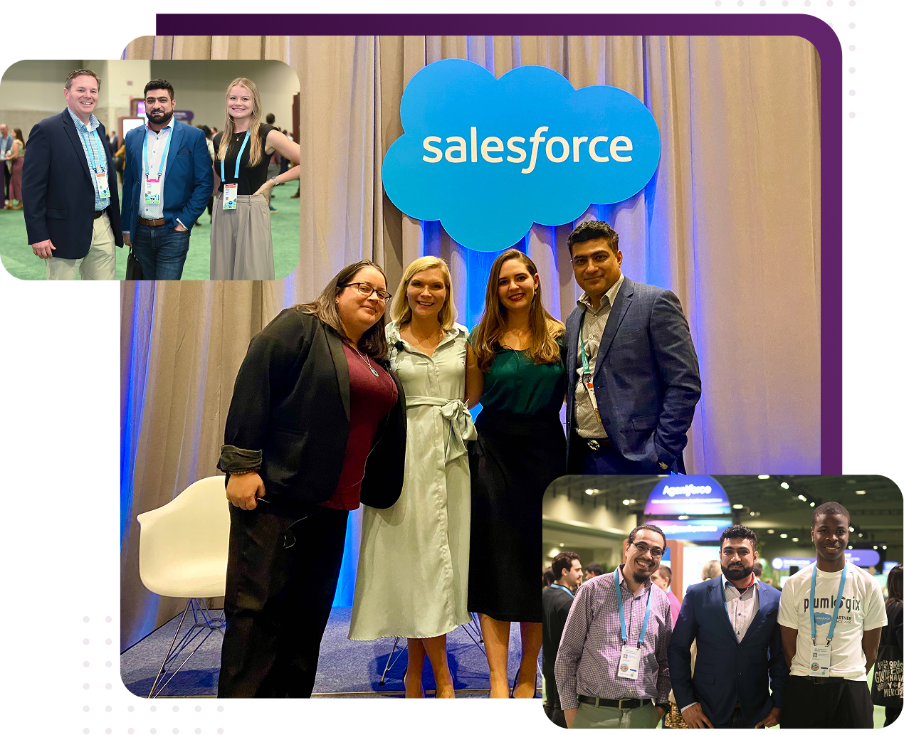 plumlogix at Salesforce event